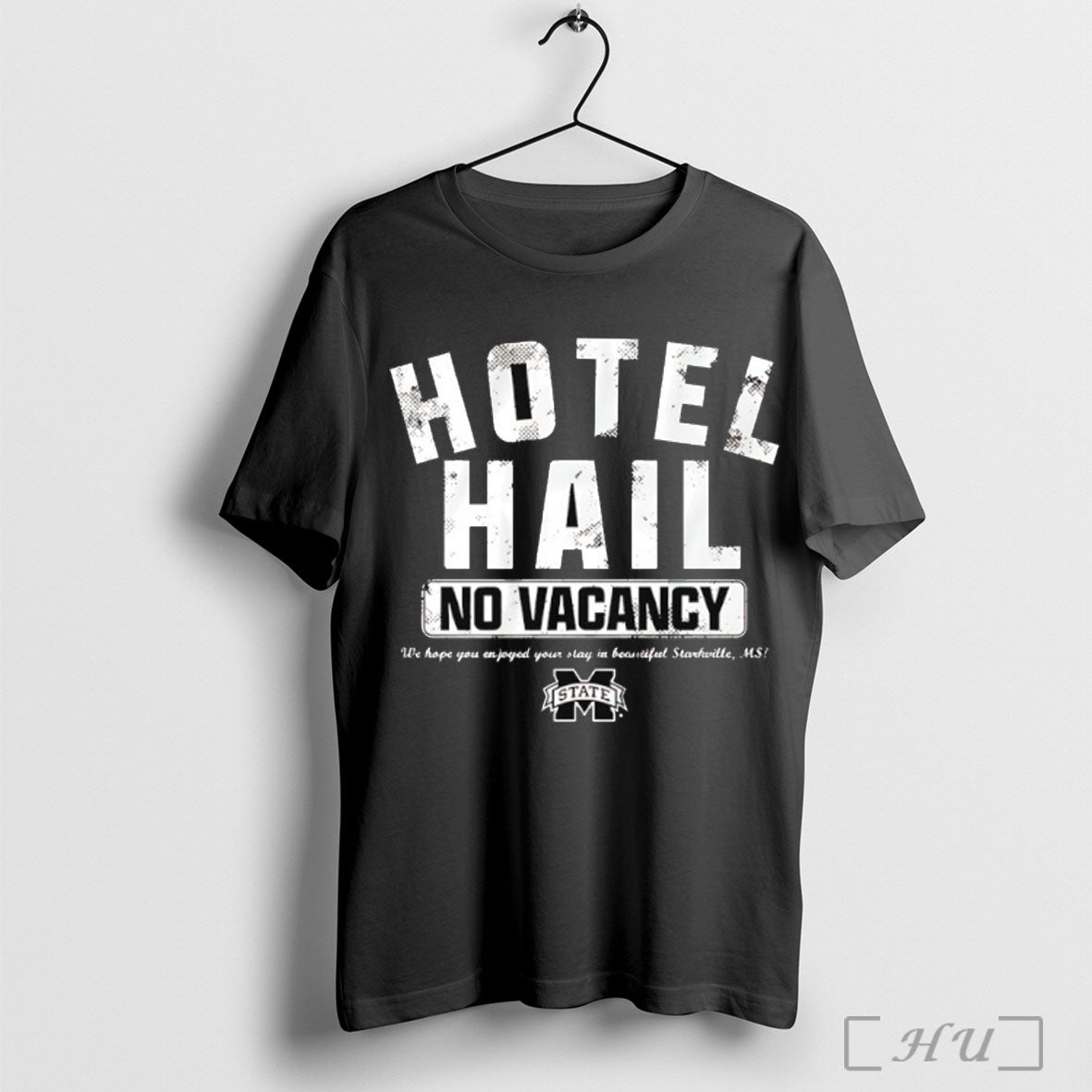 Officials Mississippi State Bulldogs Football No Vacancy At The Hotel Hail T Shirt