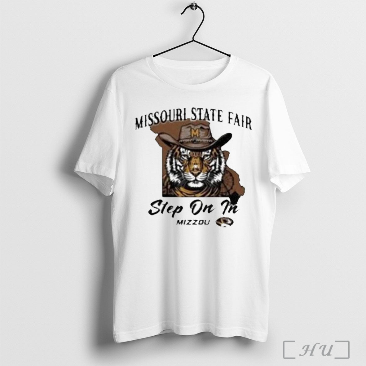 Officials Missouri State Fair Step On In Missouri Tigers Cowboy Shirt T Shirt
