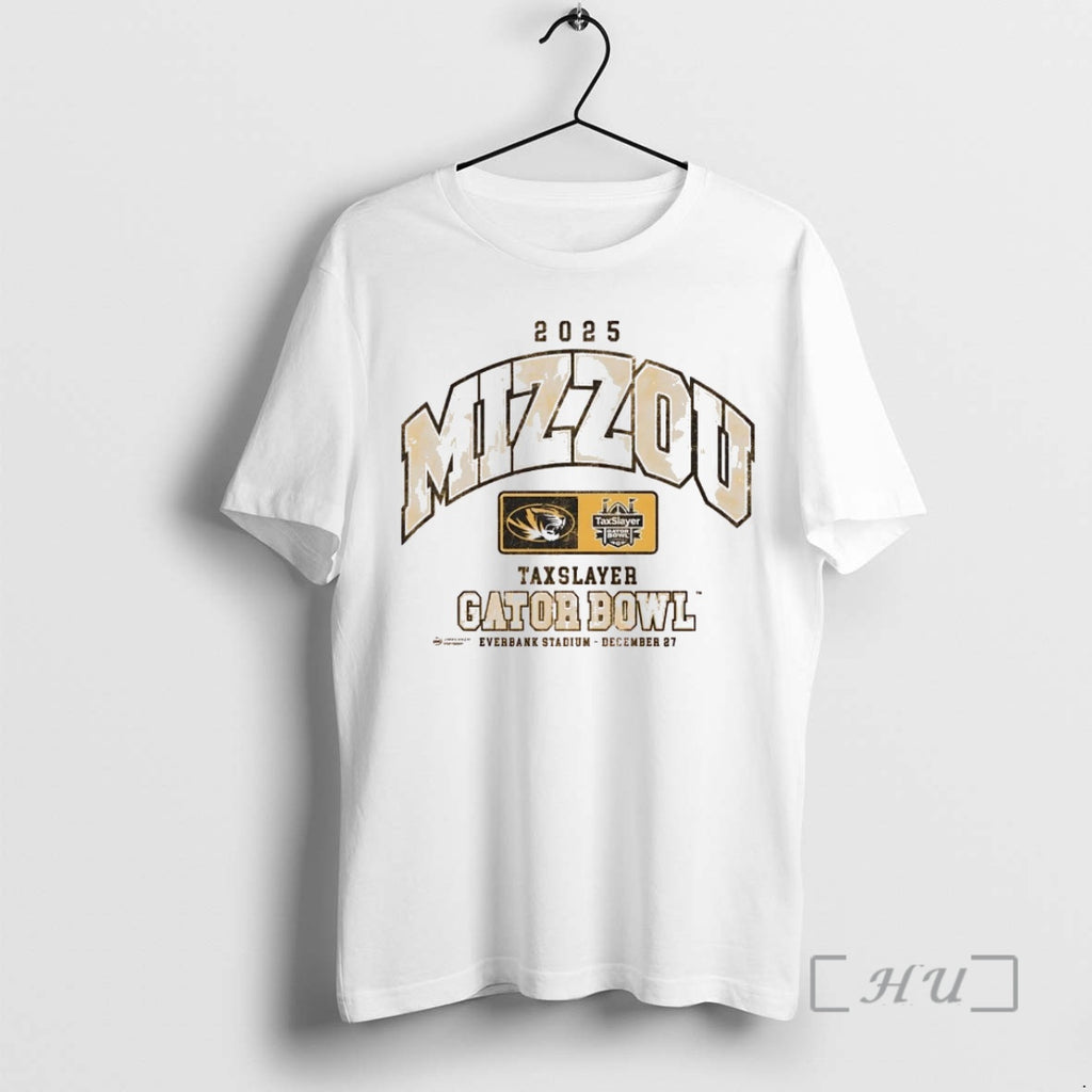 Officials Missouri Tigers 2025 Taxslayer Gator Bowl Stadium Christmas T-Shirts, Hoodie, Sweatshirt | PureTeeCo.com