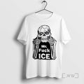 Officials Mr Fuck Ice Skeleton Skull Middle Fingers Political T-Shirts, Hoodie, Sweatshirt | PureTeeCo.com