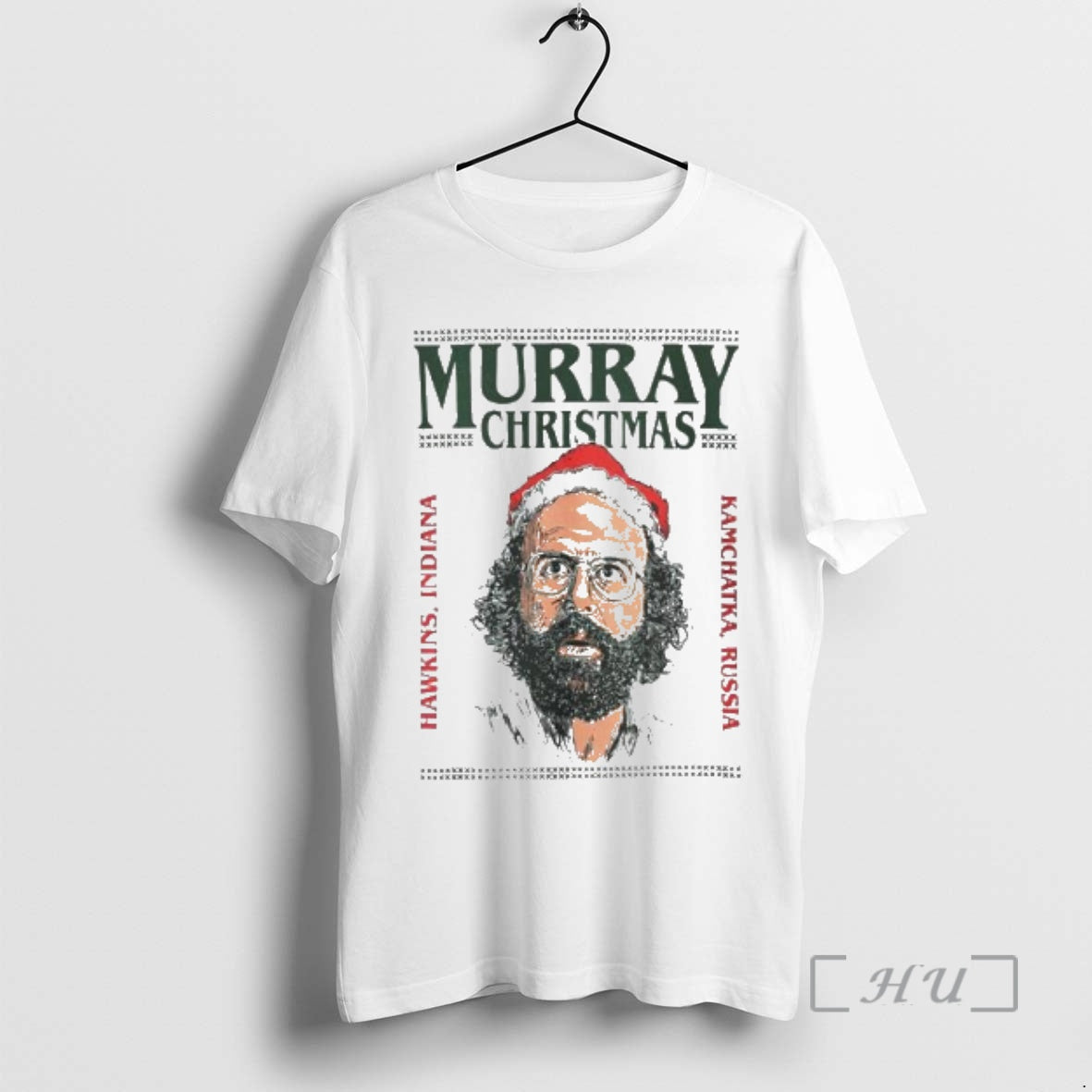 Officials Murray Christmas Hawkins Indiana To Kamchatka Ugly Christmas Ornaments T-Shirts, Hoodie, Sweatshirt | PureTeeCo.com