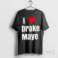 Officials Ne Patriots I Love Drake Maye Limited Edition 2 Sided Premium T Shirts Sweater Hoodie, Sweatshirt | PureTeeCo.com