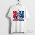 Officials Nlds Matchup 2025 Dodgers Vs Phillies Postseason T Shirt