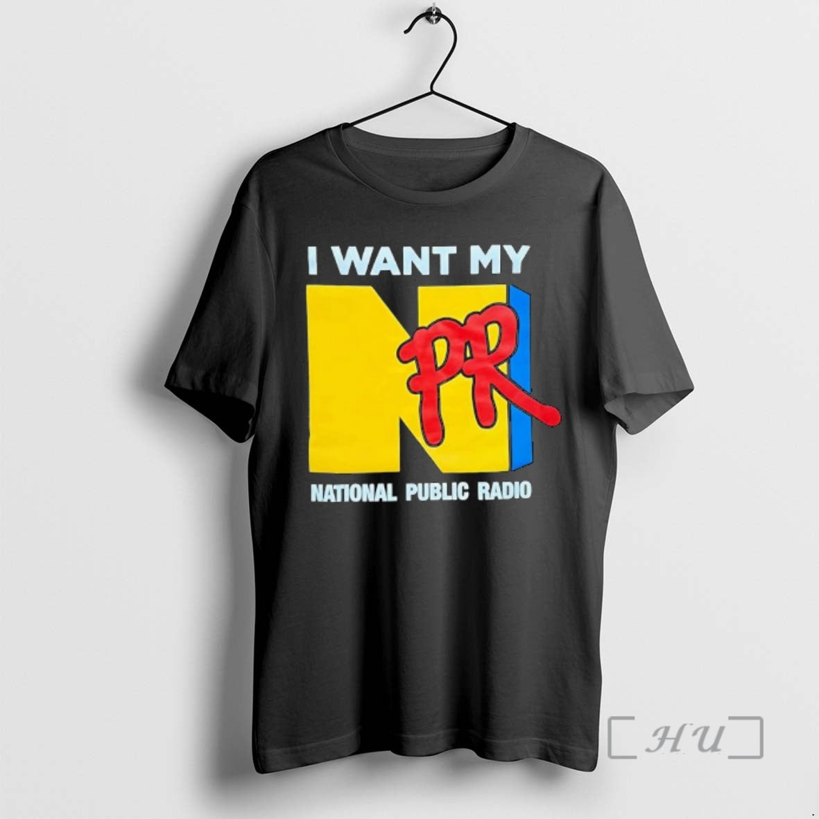 Officials Npr I Want My National Public Radio T-Shirts, Hoodie, Sweatshirt | PureTeeCo.com