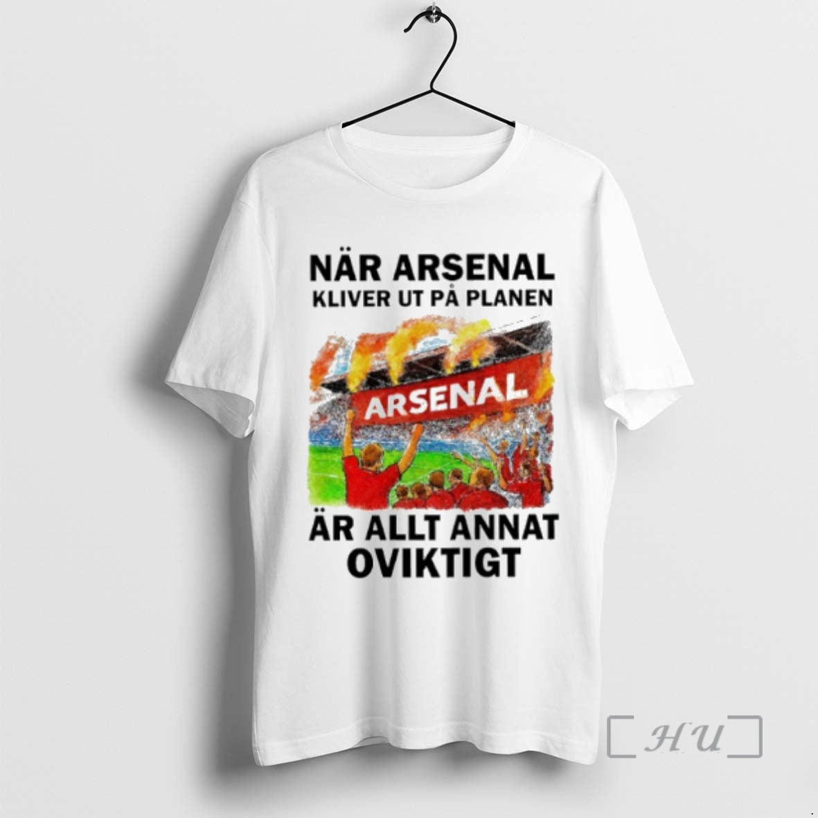 Officials Nar Arsenal Kliver Ut Pa Planen Ar Allt Annat Oviktigt Premium T Shirts Sweater Hoodie, Sweatshirt | PureTeeCo.com