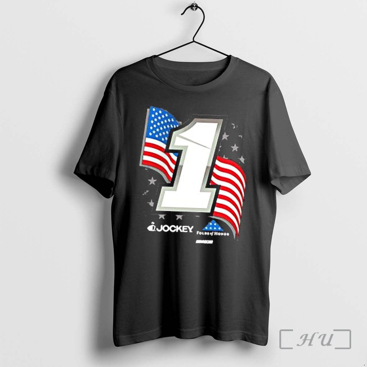 Officials Nascar Number 1 American Flag Jockey Folds Of Honor