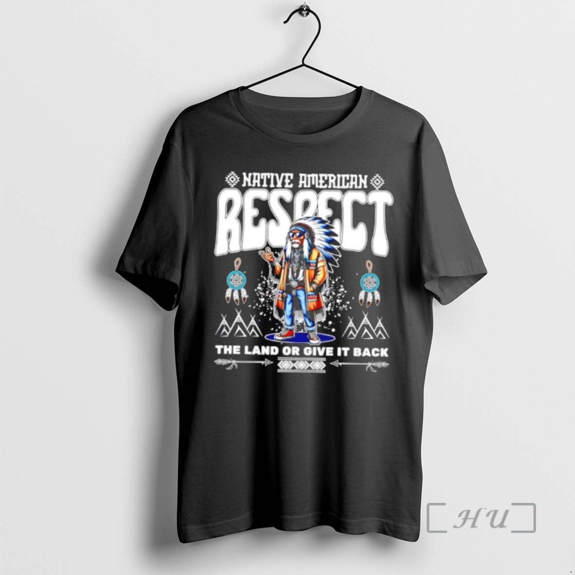 Officials Native American Respect The Land Or Give It Back T-Shirts, Hoodie, Sweatshirt | PureTeeCo.com