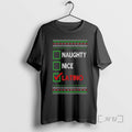 Officials Naughty Nice Latino Ugly Christmas Sweat T-Shirts, Hoodie, Sweatshirt | PureTeeCo.com