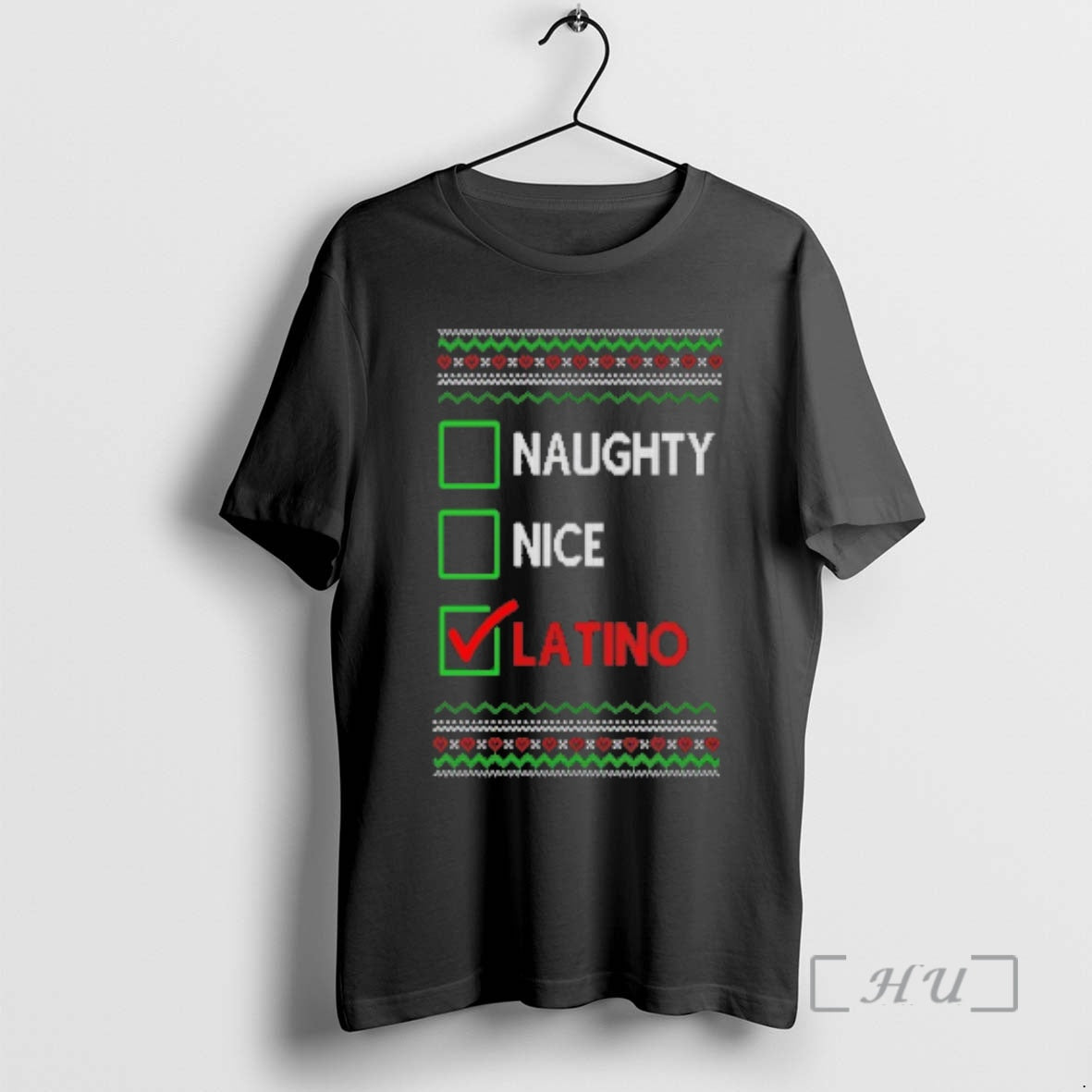 Officials Naughty Nice Latino Ugly Christmas Sweat T-Shirts, Hoodie, Sweatshirt | PureTeeCo.com
