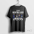 Officials New England Walking Road Signatures Football Drake Maye Stefon Diggs Premium T Shirts Sweater Hoodie, Sweatshirt