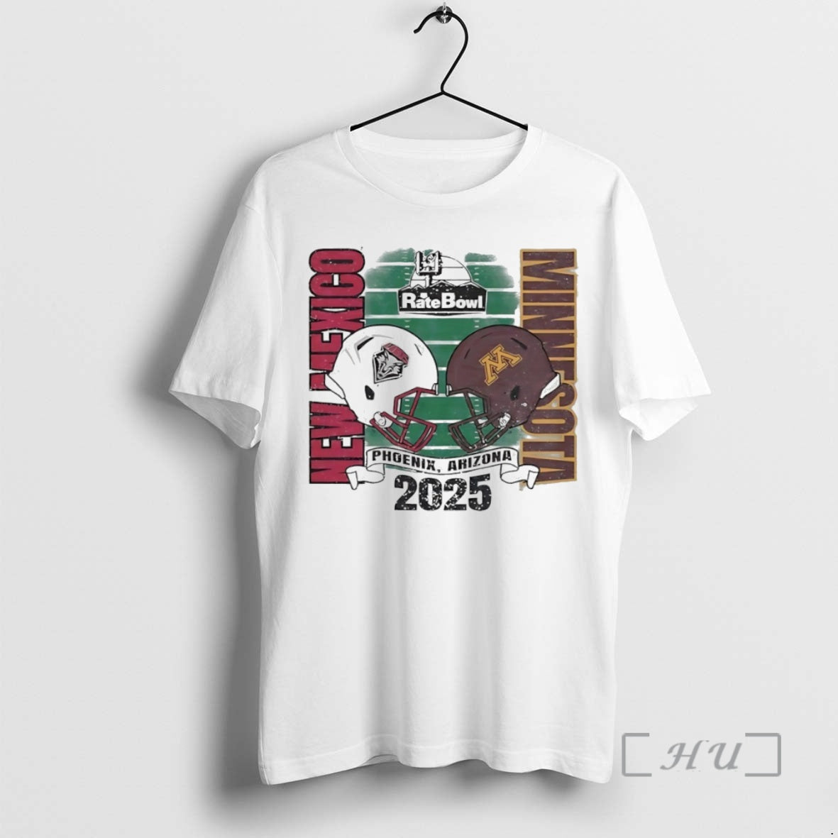 Officials New Mexico Lobos Vs Minnesota Golden Gophers 2025 Rate Bowl Helmet Circle Premium T-Shirts, Hoodie, Sweatshirt