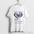 Officials New York Dodgers Baseball Never Give Up Fight Cancer Night In All Colors Heart