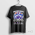 Officials New York Giants 100th Anniversary 1925 2025 Thank You Signatures Premium T Shirts Sweater Hoodie, Sweatshirt