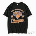 Officials New York Knicks Champions 2025 26 Nba Finals Autographed Graphic Premium T Shirts Sweater