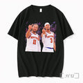 Officials New York Knicks Jalen Brunson And Joshua Aaron Hart Tee Premium T Shirts Sweater