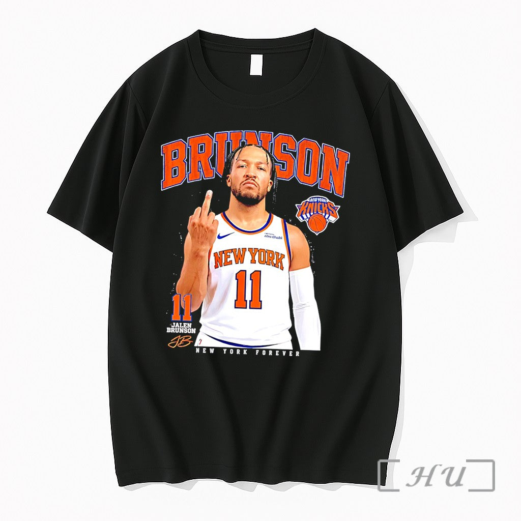 Officials New York Knicks Jalen Brunson Basketball Player Tee