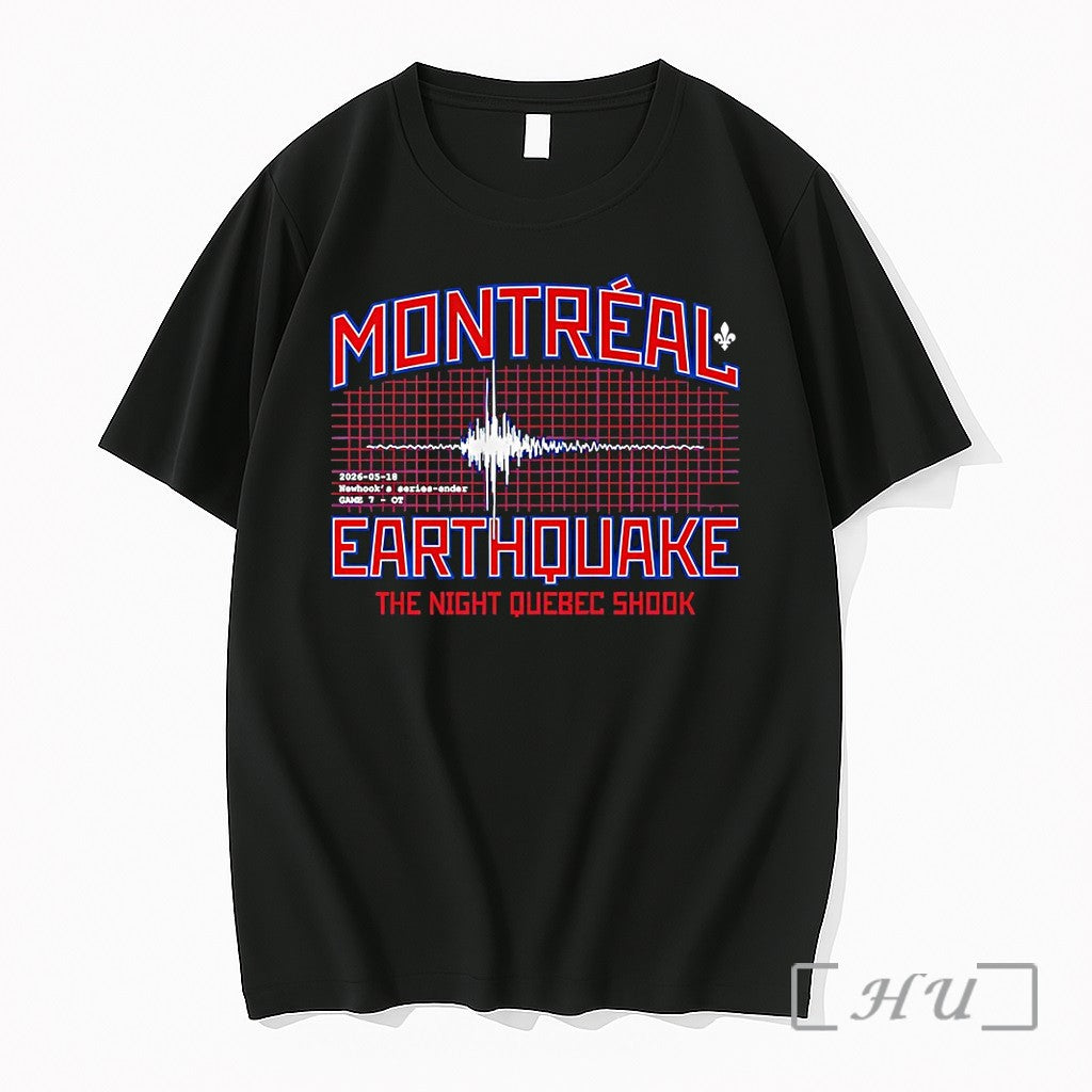 Officials Newhooks Series Under The Montreal Earthquake The Night Quebec Shook Premium T Shirts Sweater