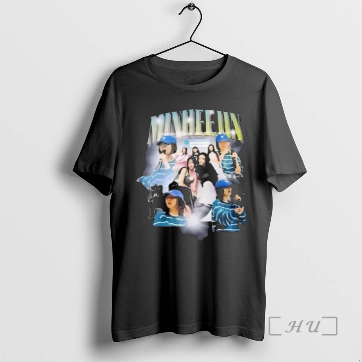 Officials Newjeans Minji Minheejin Viral Circle Black T-Shirts, Hoodie, Sweatshirt | PureTeeCo.com