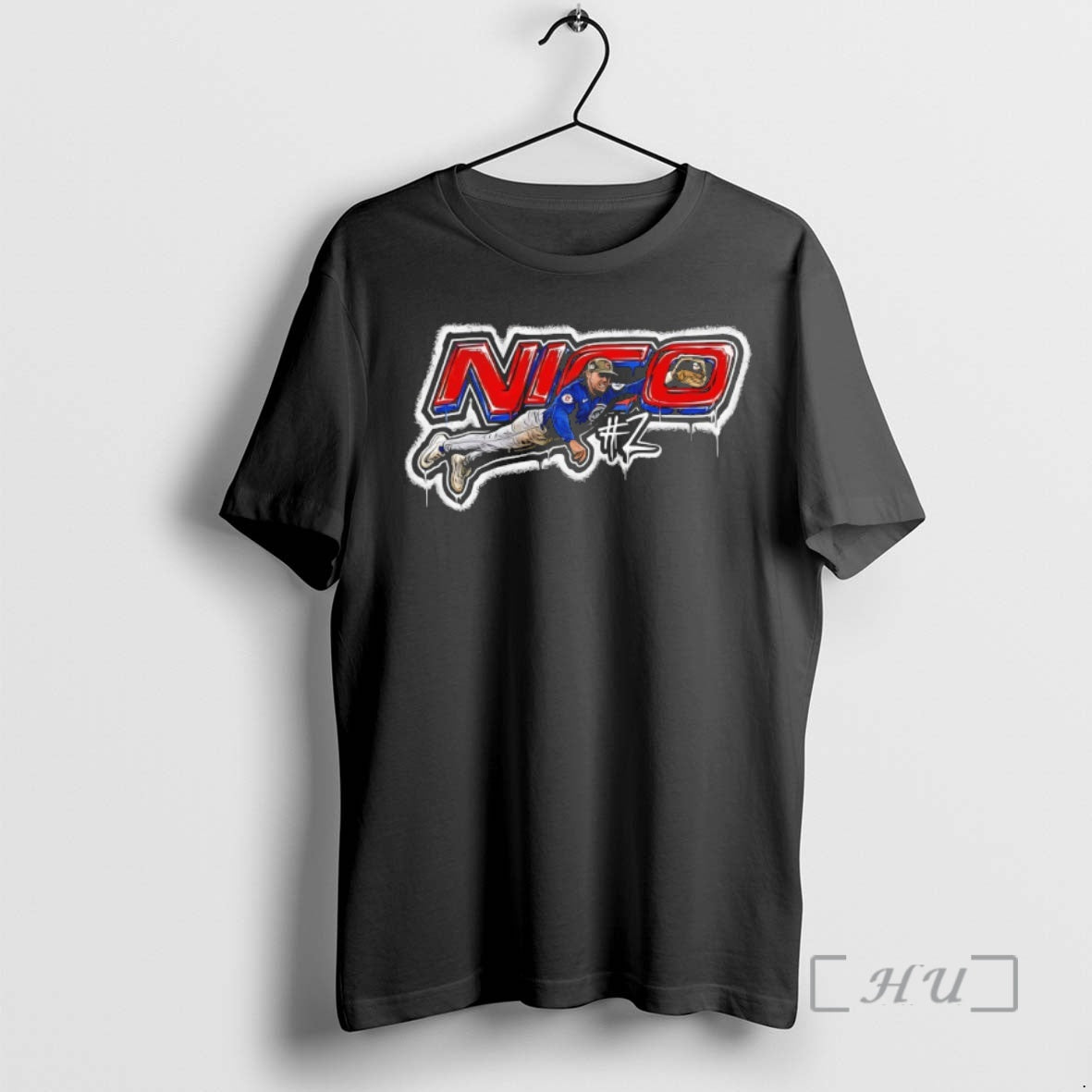 Officials Nico Hoerner 2 Chicago Cubs Baseball Mlb 2026 Graffiti