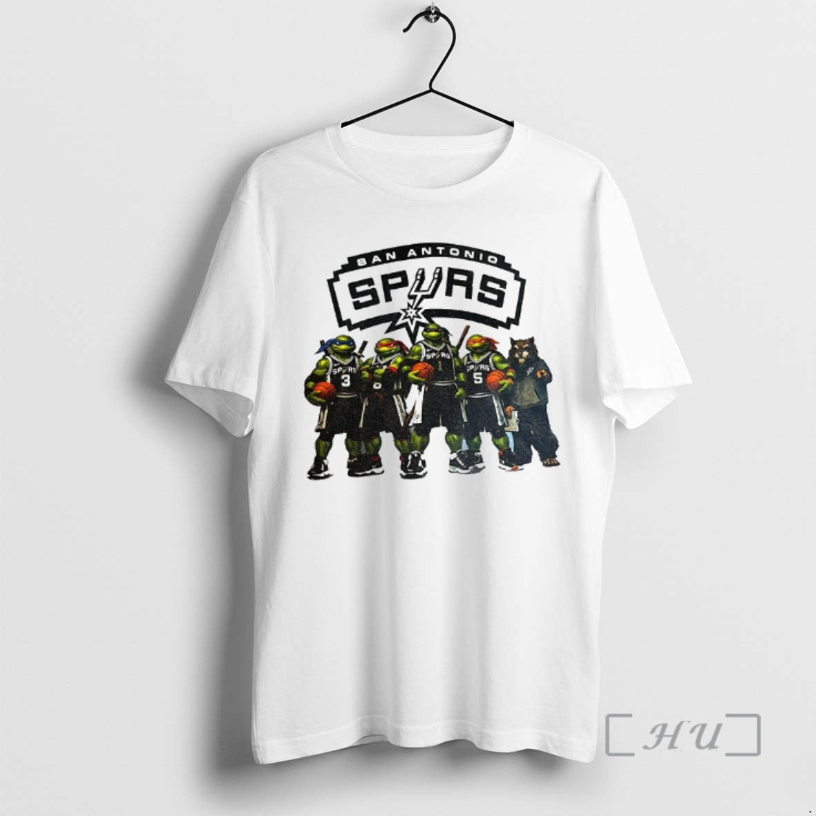 Officials Ninja Turtles X San Antonio Spurs Basketball Players Nba 2026 Premium T Shirts Sweater