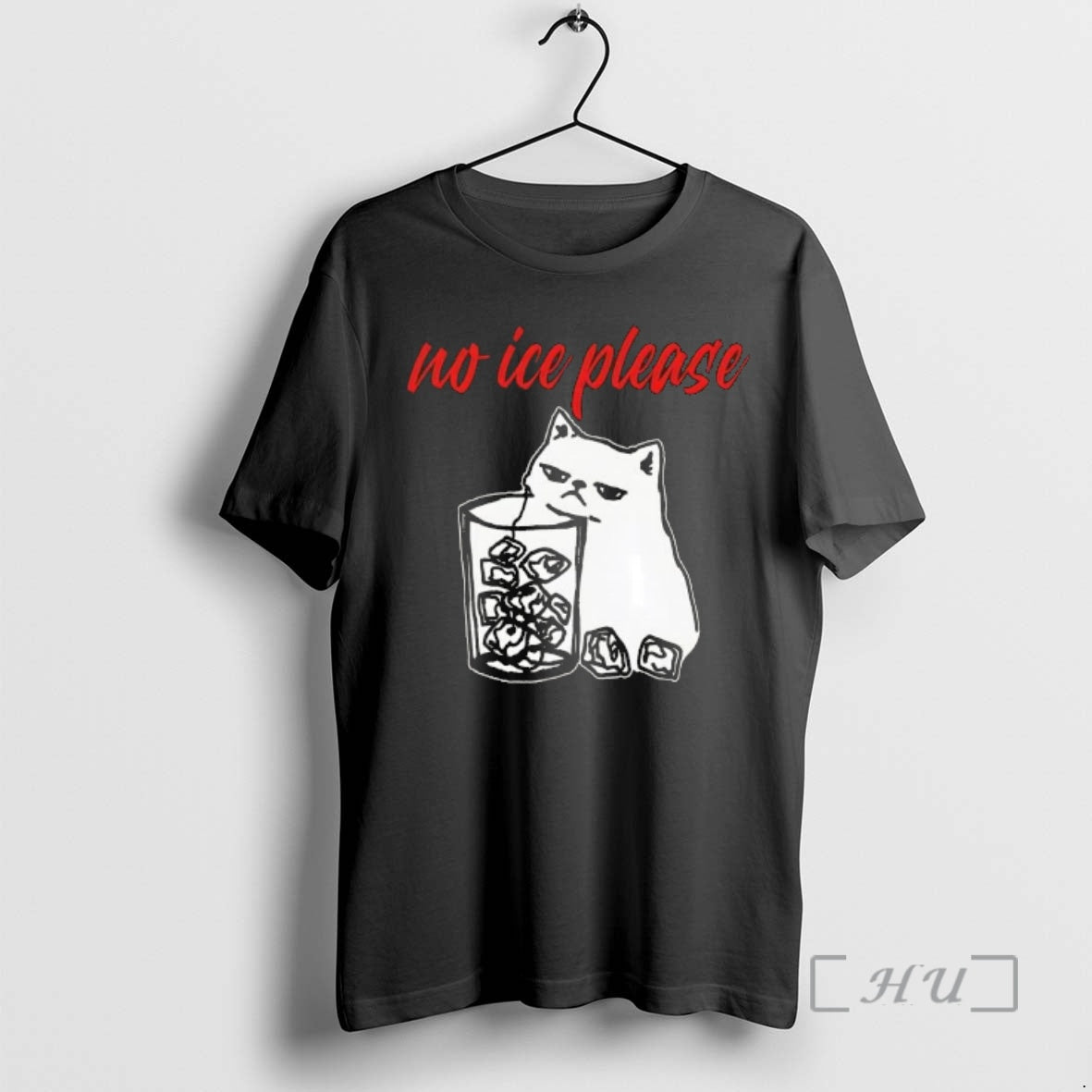Officials No Ice Please Funny Cat Meme T-Shirts, Hoodie, Sweatshirt | PureTeeCo.com