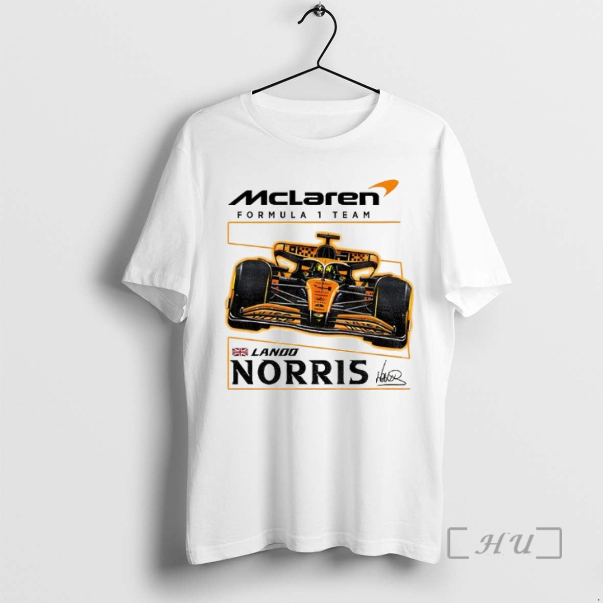 Officials Norris Formula One Mclaren Mcl39 2025 Signature T-Shirts, Hoodie, Sweatshirt | PureTeeCo.com