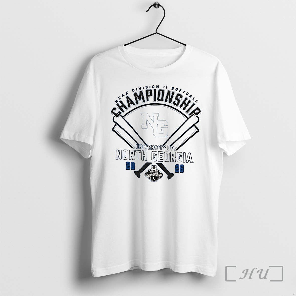 Officials North Georgia Ncaa Division Ii Softball Championship 2026 Tee