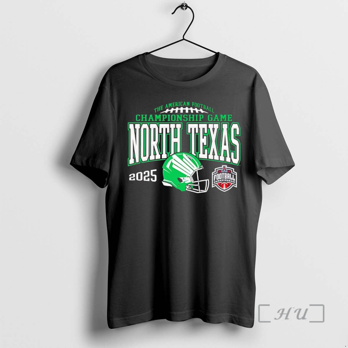 Officials North Texas Mean Green 2025 Aac Football Championship T-Shirts, Hoodie, Sweatshirt | PureTeeCo.com