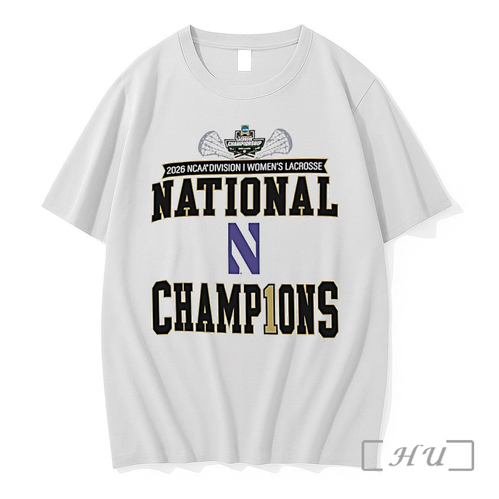 Officials Northwestern Wildcats 2026 Ncaa Womens Lacrosse National Champions Locker Room Premium T Shirts Sweater