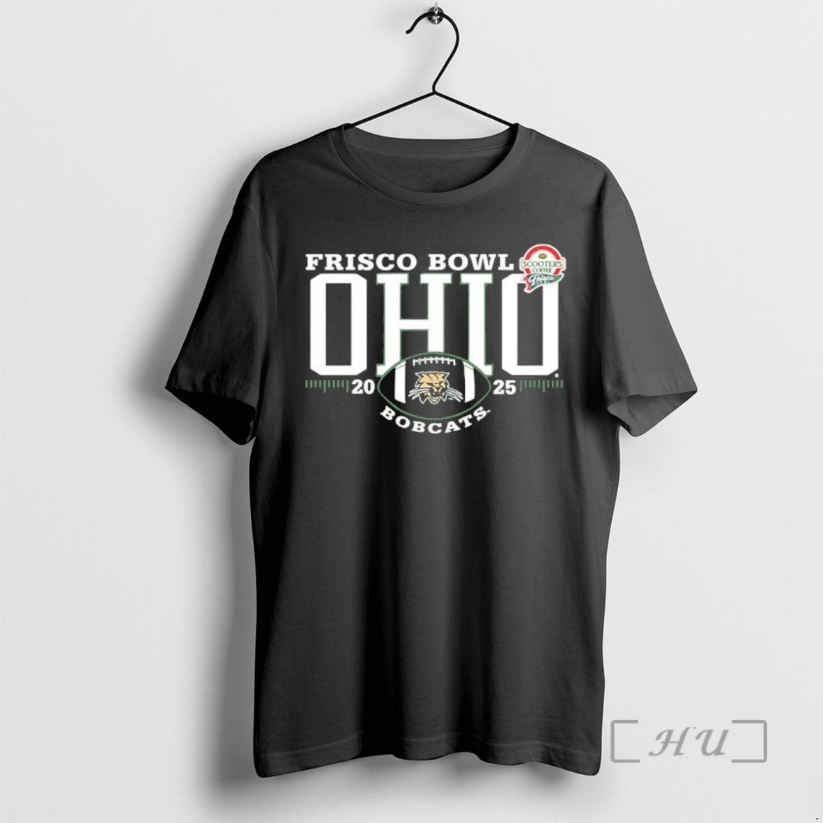 Officials Ohio Bobcats 2025 Frisco Bowl Logo T-Shirts, Hoodie, Sweatshirt | PureTeeCo.com