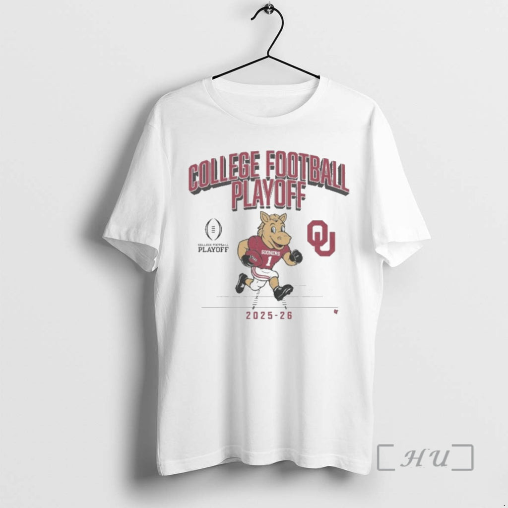 Officials Oklahoma Football 2025 Cfp Mascot T-Shirts, Hoodie, Sweatshirt | PureTeeCo.com