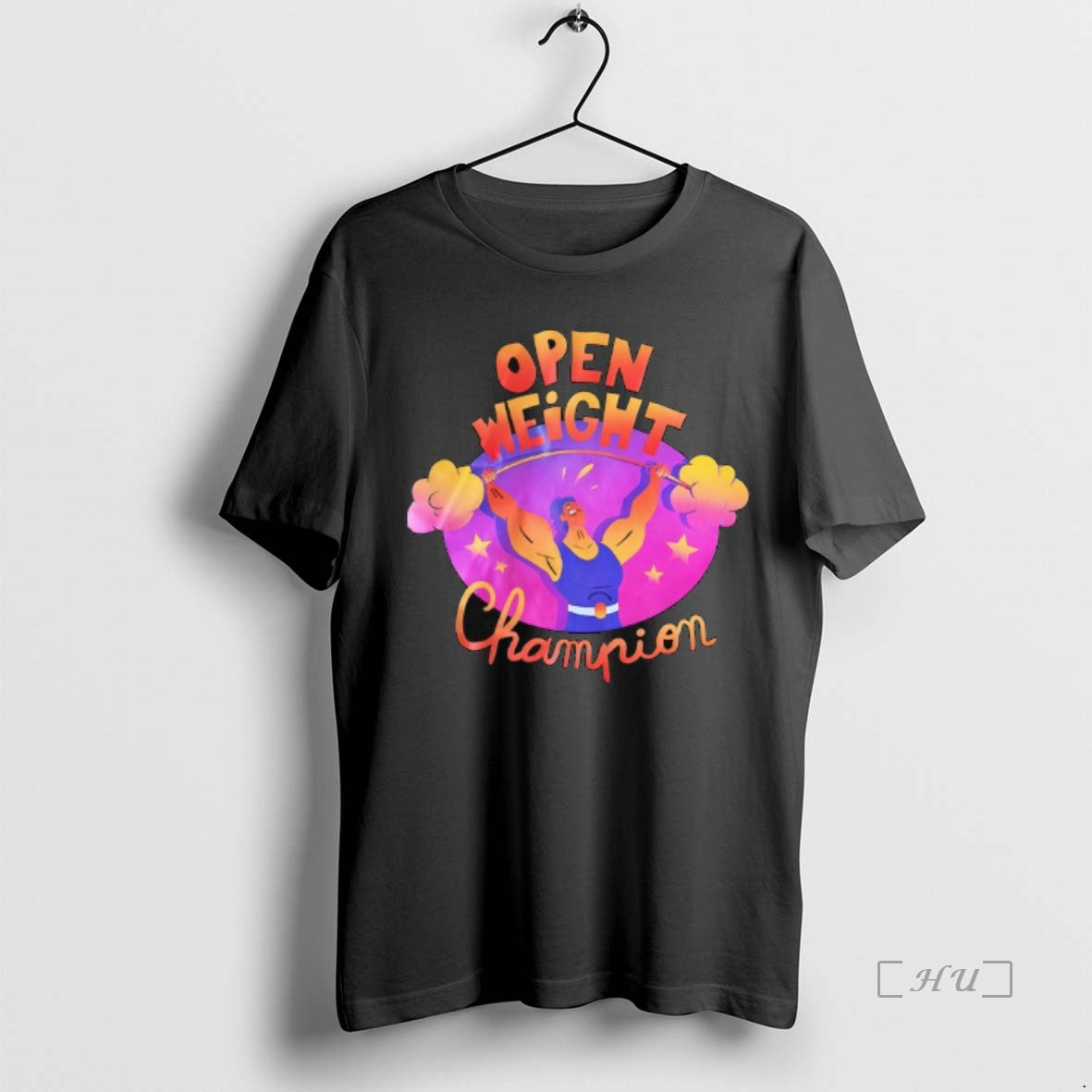 Officials Open Weight Champion Cartoon T-Shirts, Hoodie, Sweatshirt | PureTeeCo.com