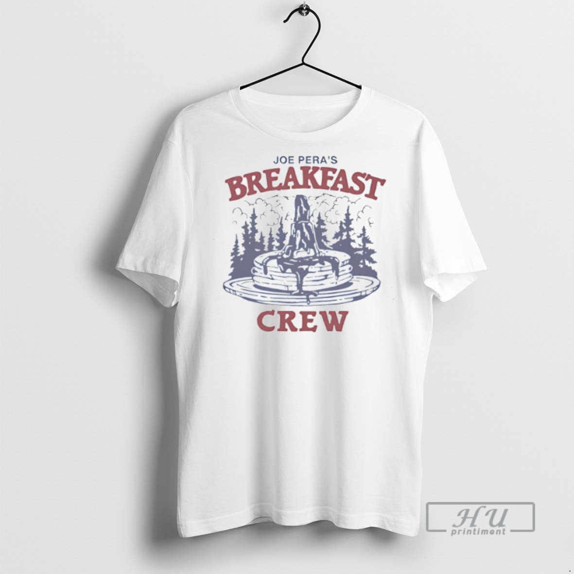Officials Pancake Joe Peras Breakfast Crew T Shirt