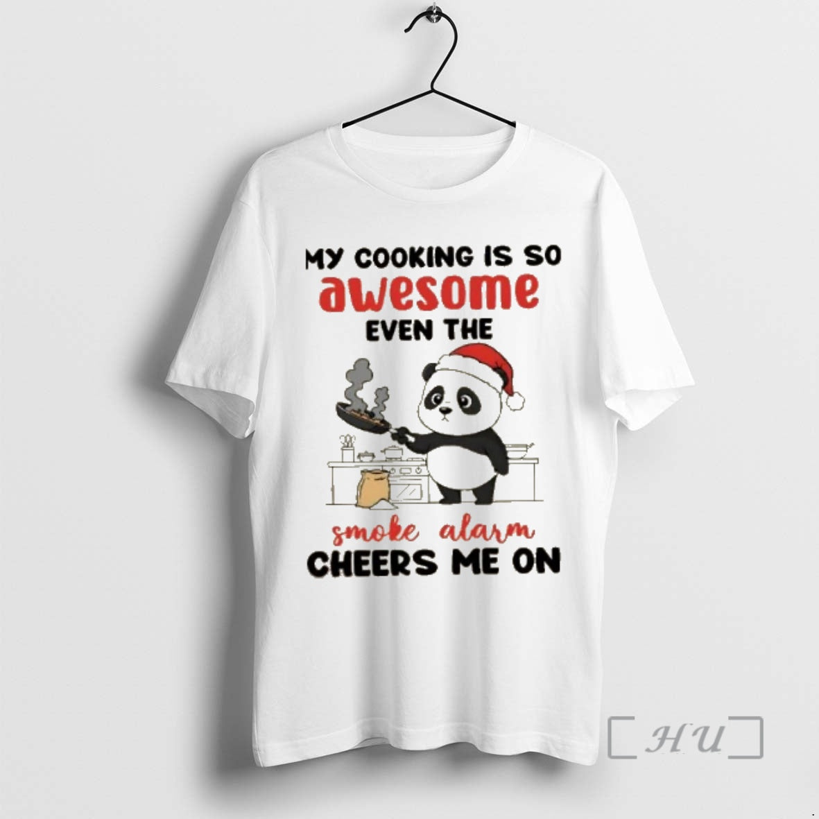 Officials Panda My Cooking Is So Awesome Even The Smoke Alarm Cheers Me On Premium T-Shirts, Hoodie, Sweatshirt