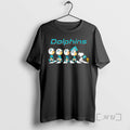 Officials Peanuts X Miami Dolphins Football Flag Walking T-Shirts, Hoodie, Sweatshirt | PureTeeCo.com