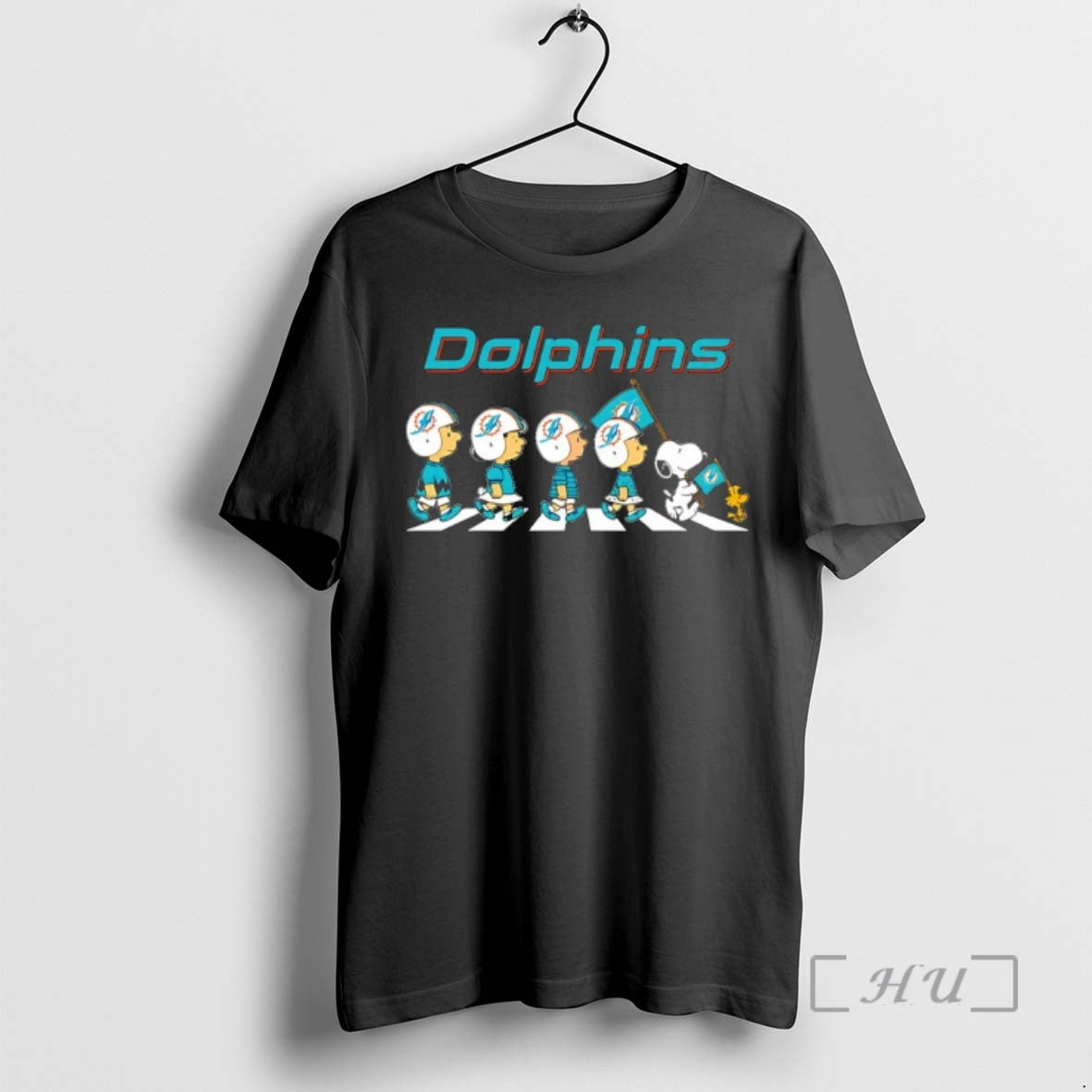 Officials Peanuts X Miami Dolphins Football Flag Walking T-Shirts, Hoodie, Sweatshirt | PureTeeCo.com