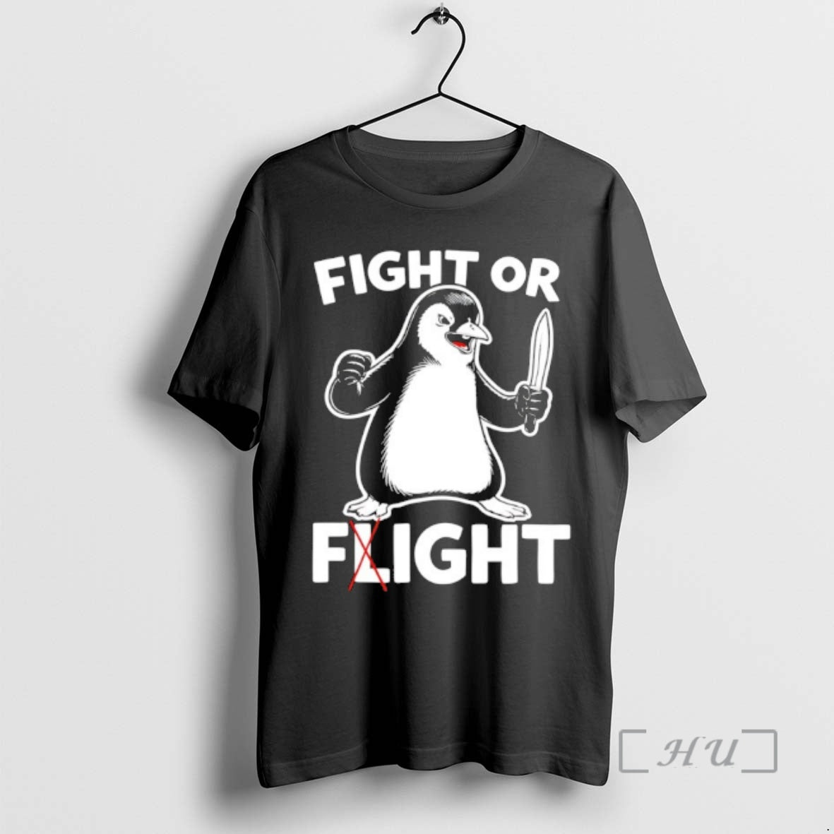 Officials Penguin Fight Or Flight 2026 Meme T-Shirts, Hoodie, Sweatshirt | PureTeeCo.com