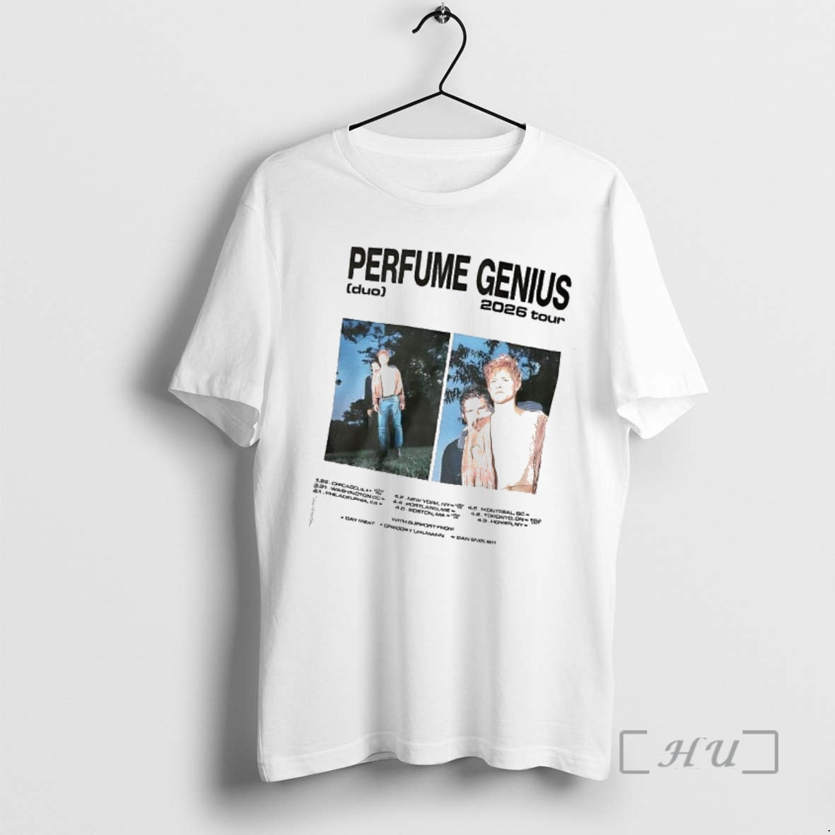 Officials Perfume Genius Duo Tour 2026 T-Shirts, Hoodie, Sweatshirt | PureTeeCo.com