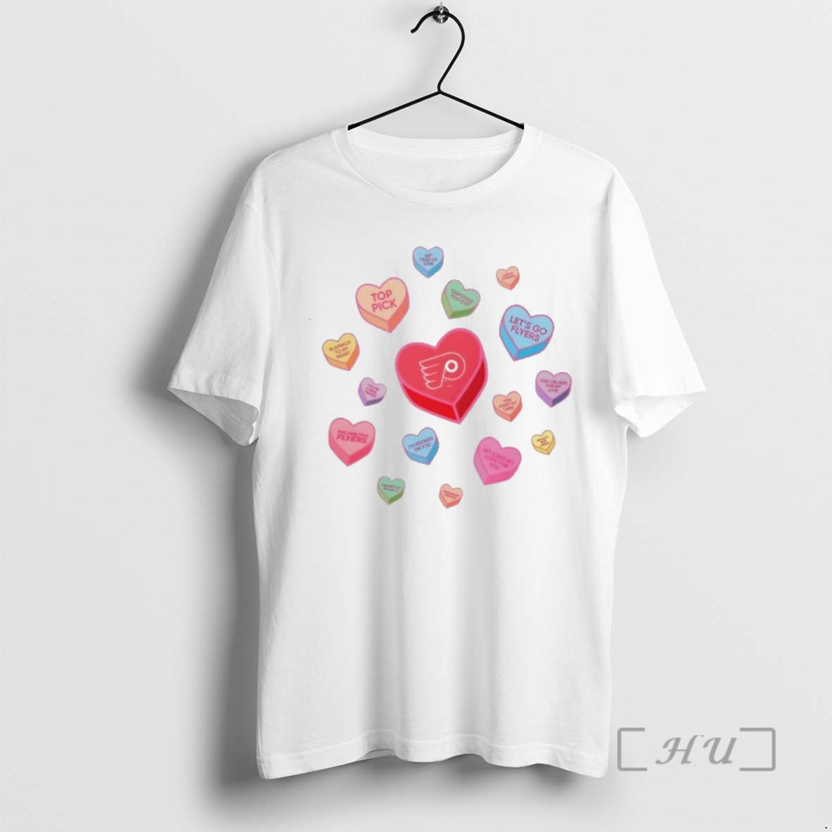Officials Philadelphia Flyers Sweet Talk Valentines Day T-Shirts, Hoodie, Sweatshirt | PureTeeCo.com