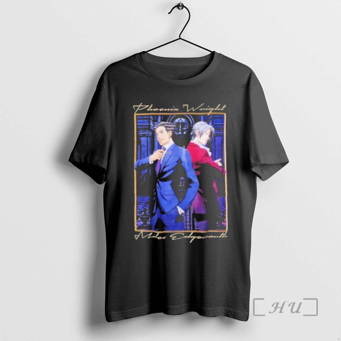 Officials Phoenix Wright Ace Attorney Phoenix And Miles T-Shirts, Hoodie, Sweatshirt | PureTeeCo.com