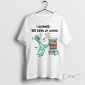 Officials Pigeon I Survived 100 Days Of School Its Fine Im Fine Everything Is Fine T-Shirts, Hoodie, Sweatshirt