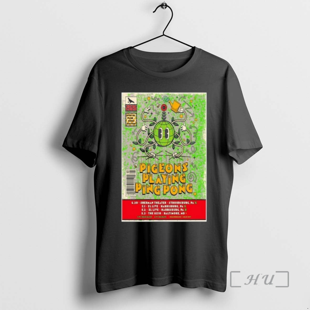 Officials Pigeons Playing Ping Pong April 30 May 1 2 2026 Stroudsburg Pa Premium T-Shirts, Hoodie, Sweatshirt | PureTeeCo.com