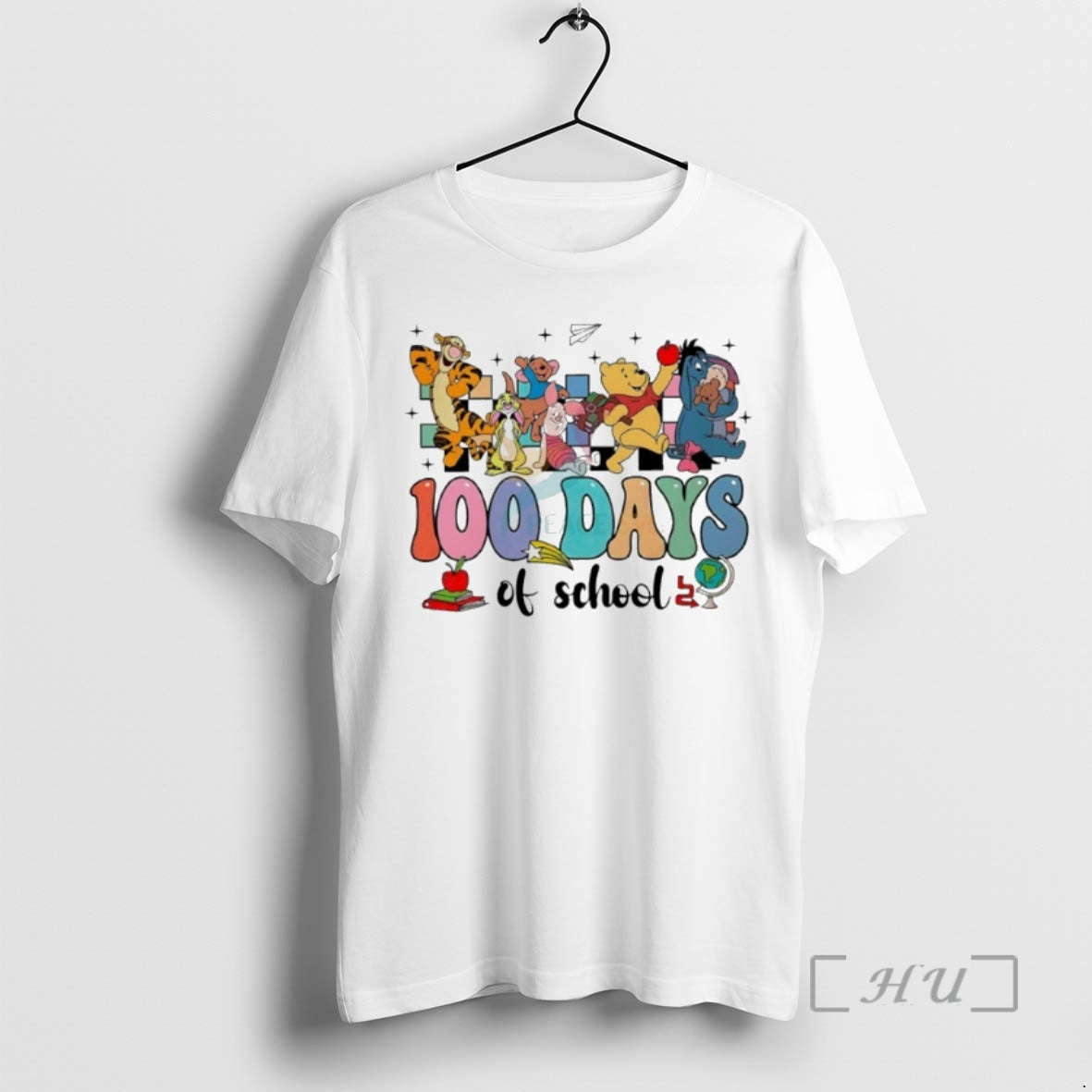 Officials Pooh And Friends 100th Days Of School T-Shirts, Hoodie, Sweatshirt | PureTeeCo.com