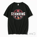 Officials Princeton Vikings 2026 Ohsaa Boys Basketball D1 Last Four Standing Logo Premium T Shirts
