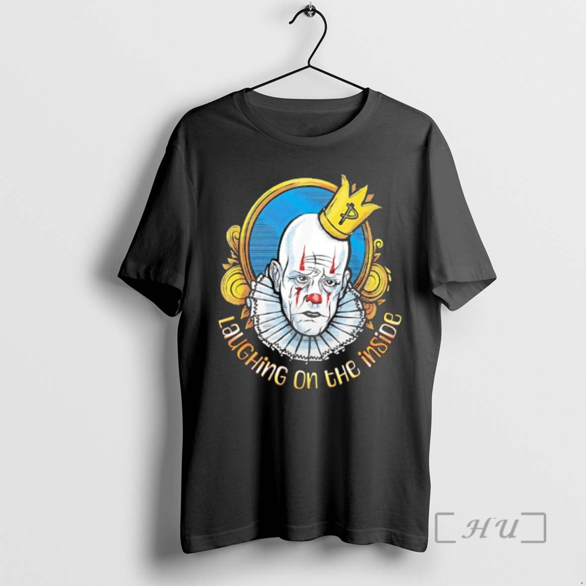 Officials Puddles The Clown Is Laughing On The Inside Where It Matters Premium T Shirts Hoodie, Sweatshirt | PureTeeCo.com