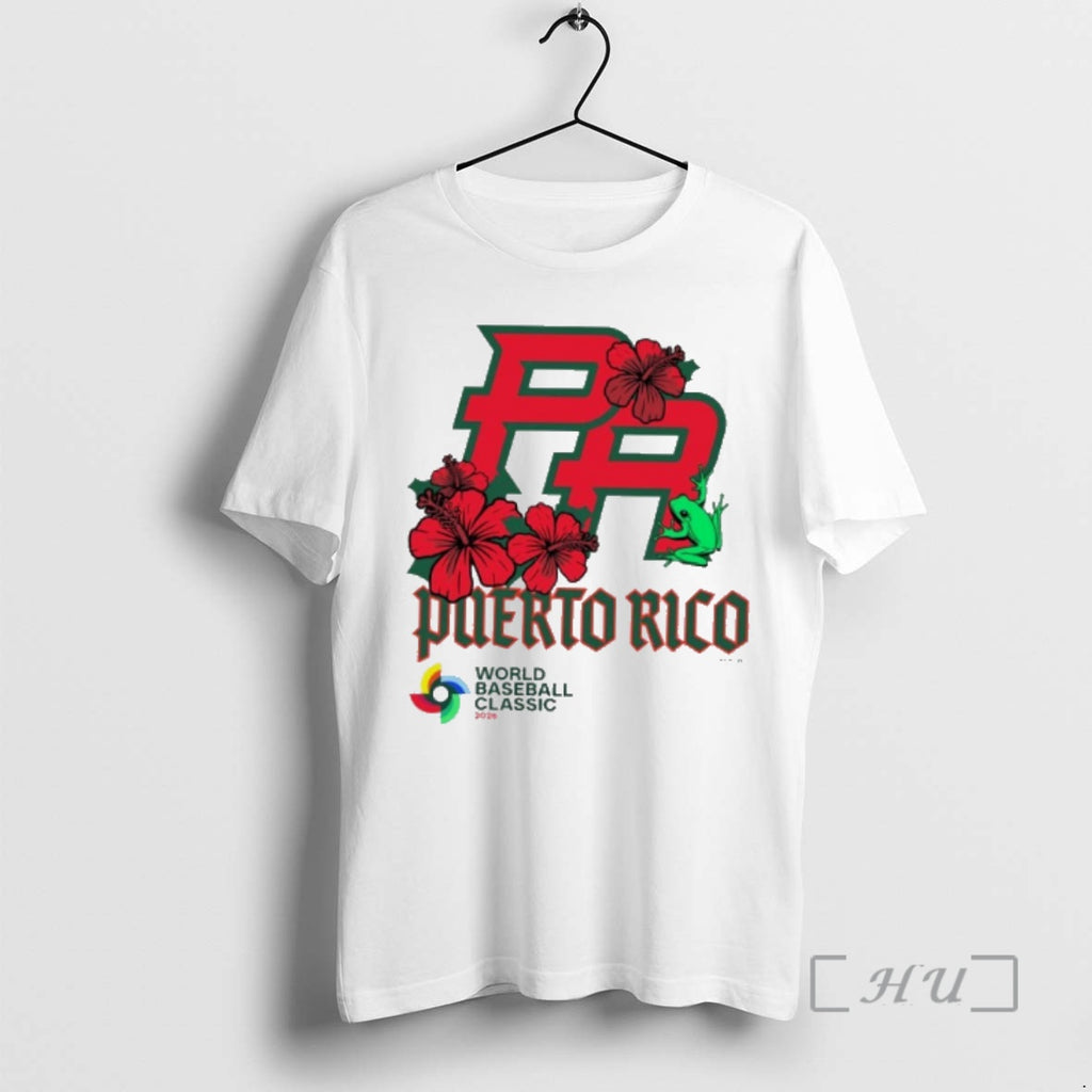 Officials Puerto Rico 2025 World Baseball Classic T-Shirts, Hoodie, Sweatshirt | PureTeeCo.com