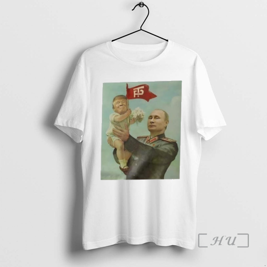 Officials Putin Holding Baby Trump T-Shirts, Hoodie, Sweatshirt | PureTeeCo.com