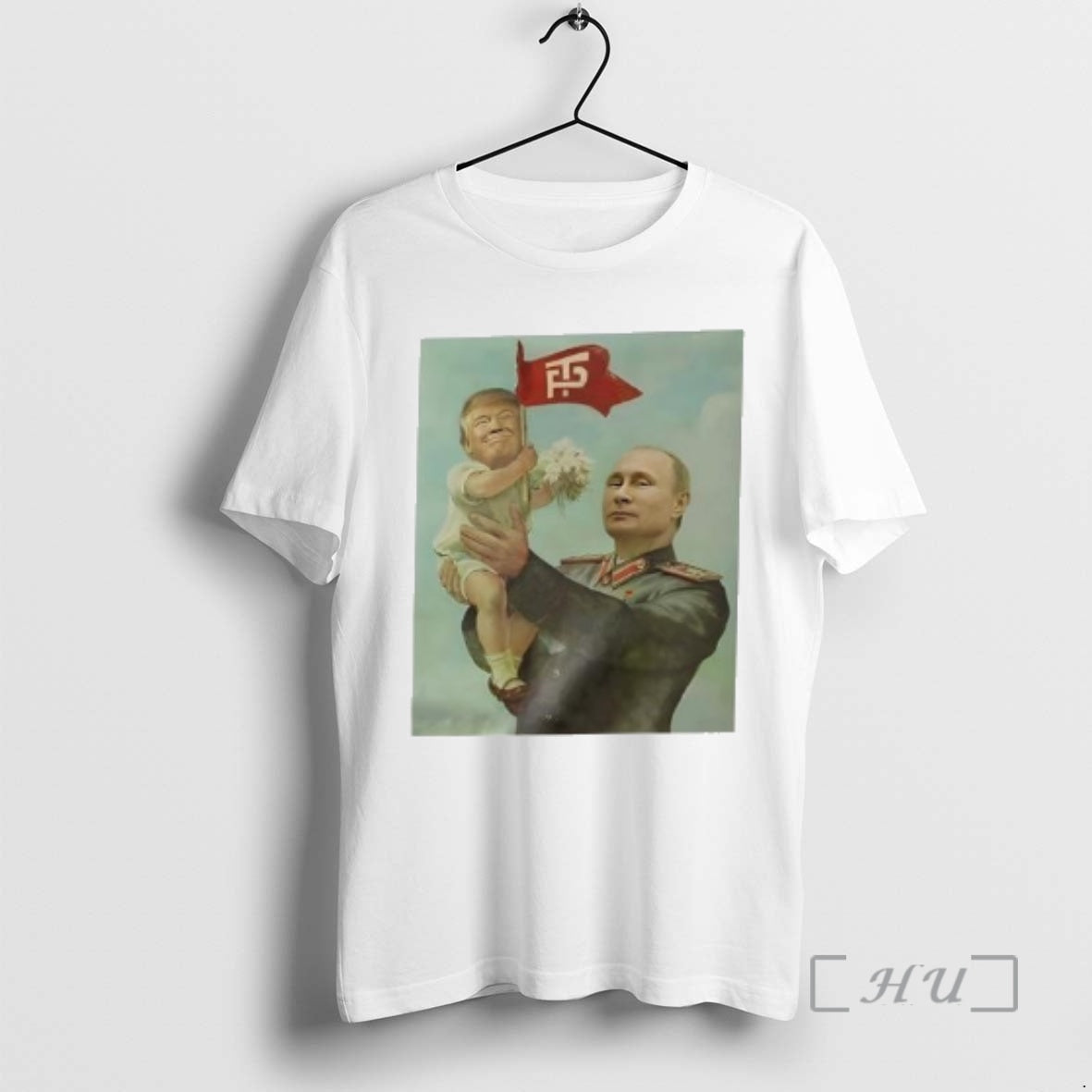 Officials Putin Holding Baby Trump T-Shirts, Hoodie, Sweatshirt | PureTeeCo.com