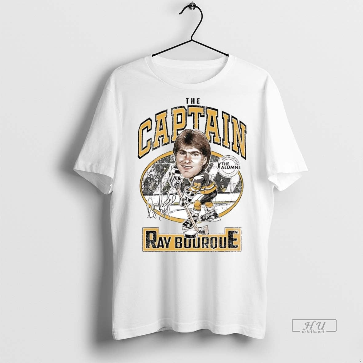 Officials Ray Bourque The Captain Caricature Signature Shirt Sweater