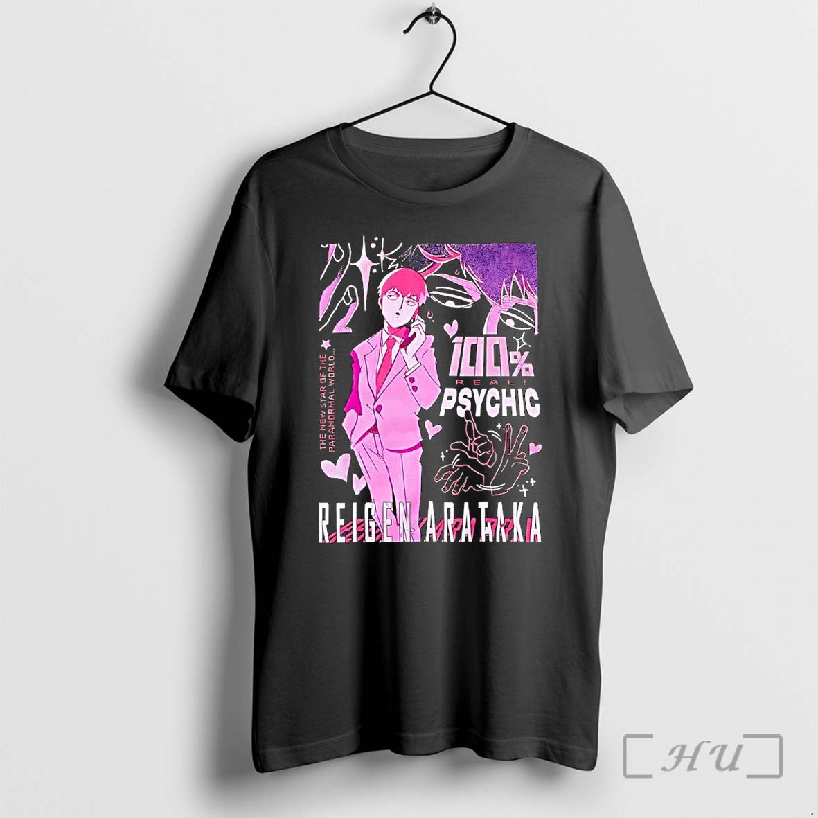 Officials Reigen Arataka Psychic Real Anime Premium T Shirts Sweater Hoodie Jpg